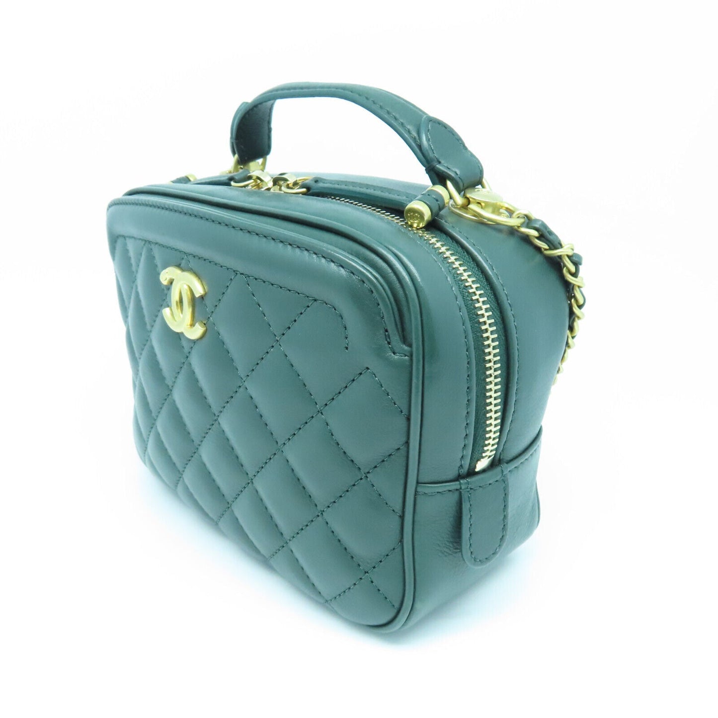 Chanel QUILTED CC VANITY 2WAY Shoulder Bag