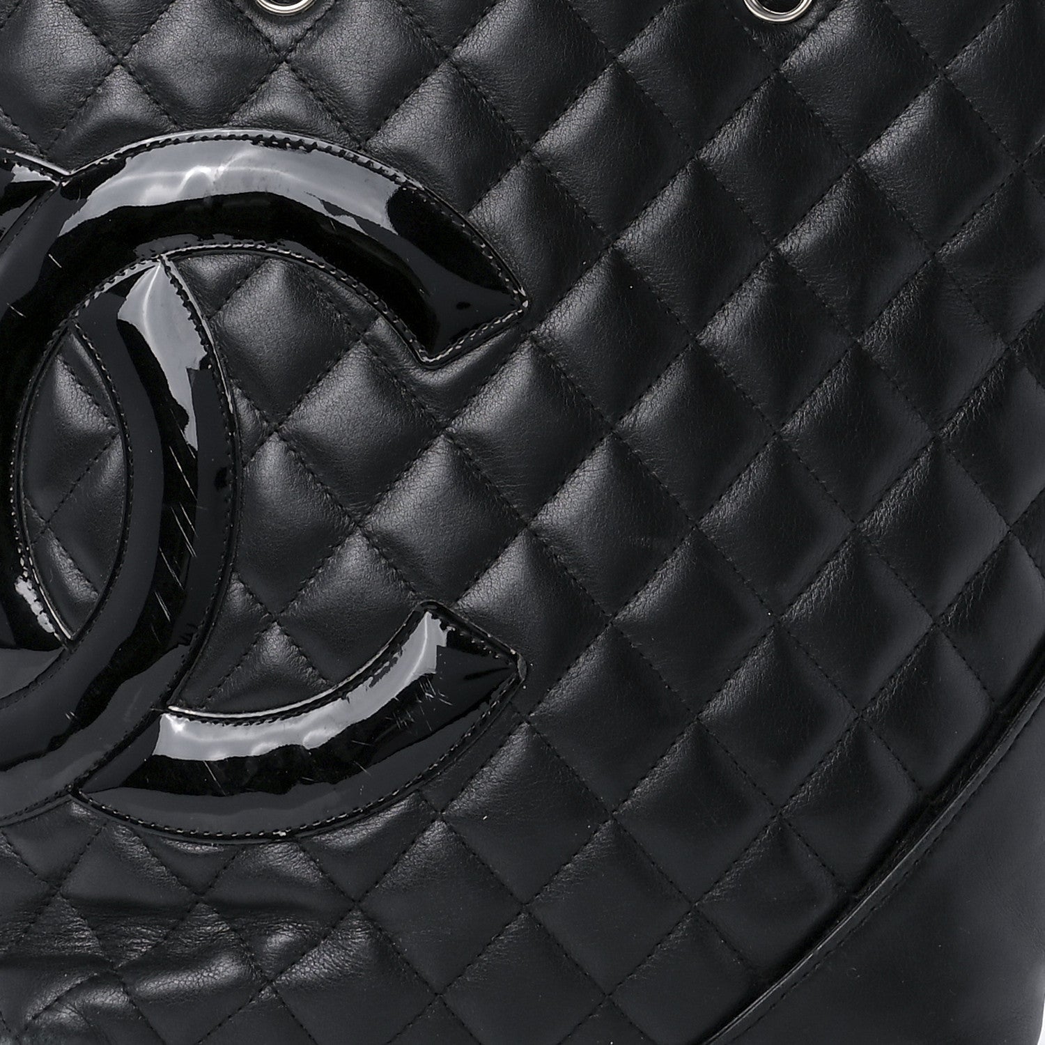 Chanel QUILTED CALFSKIN CAMBON LIGNE Small Tote Bag