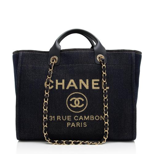 Chanel LUREX Canvas Tote Bag