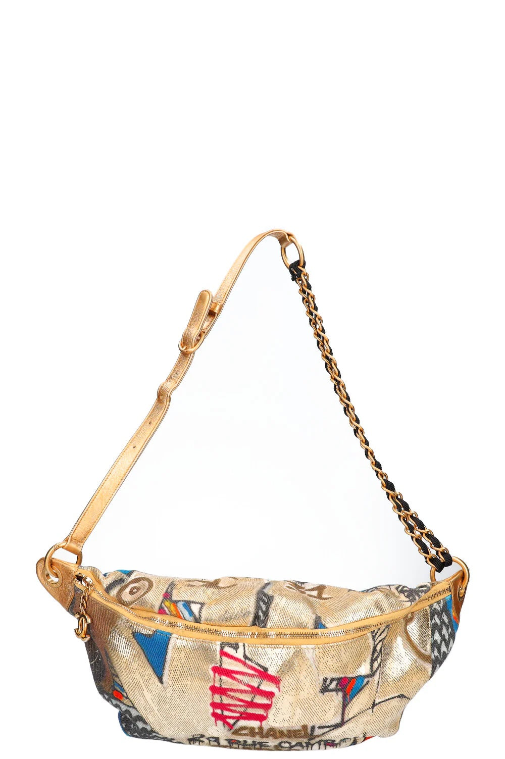 Chanel RUE CAMBON GRAFFITI PRINTED BELT