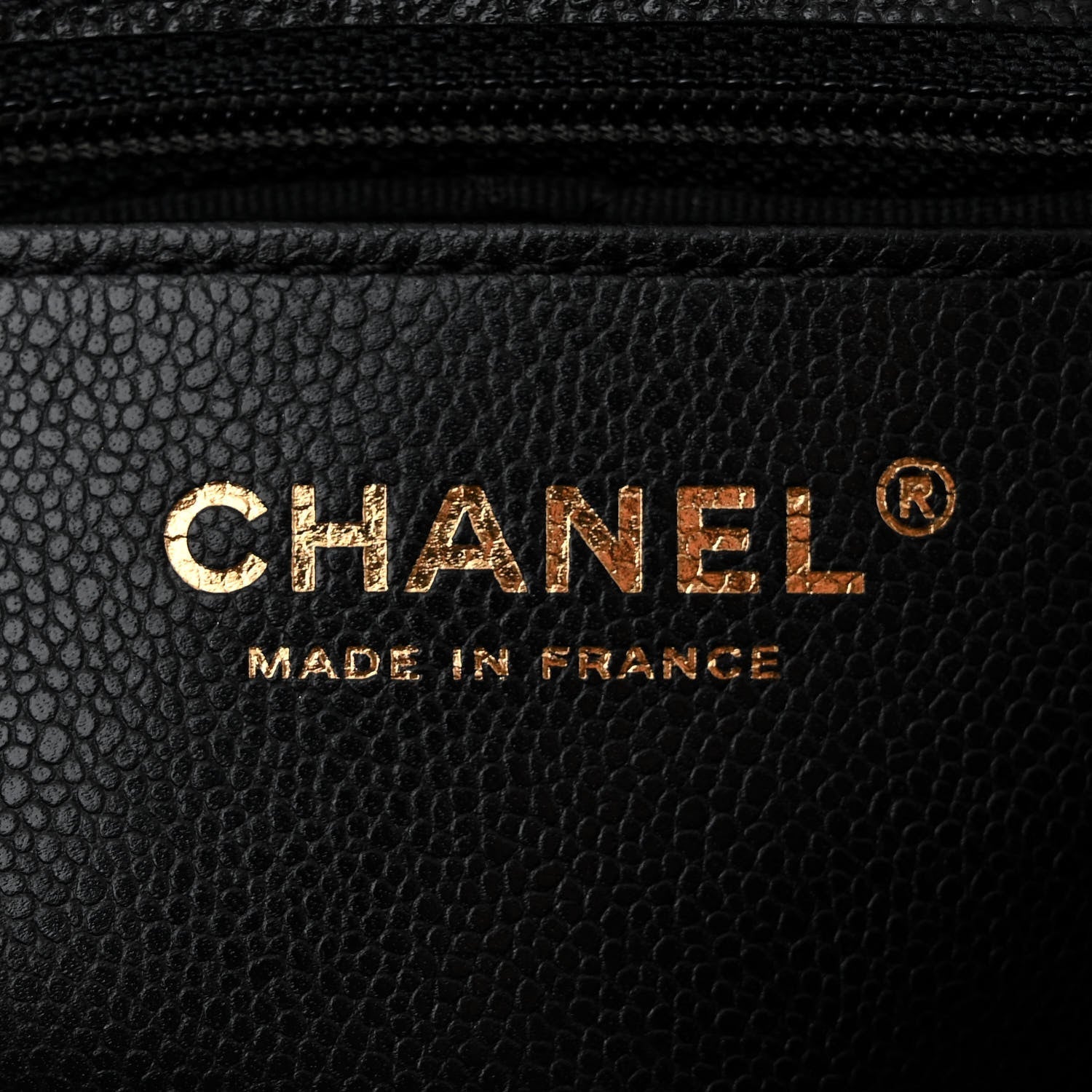 CHANEL SHINY CAVIAR QUILTED FLAP BAG
