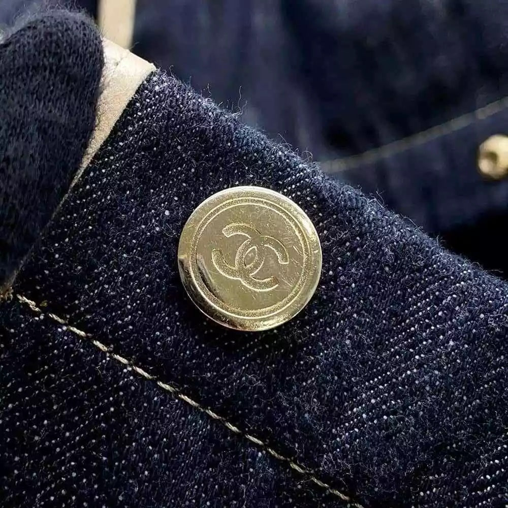 Chanel CC DENIM Tote Bag
