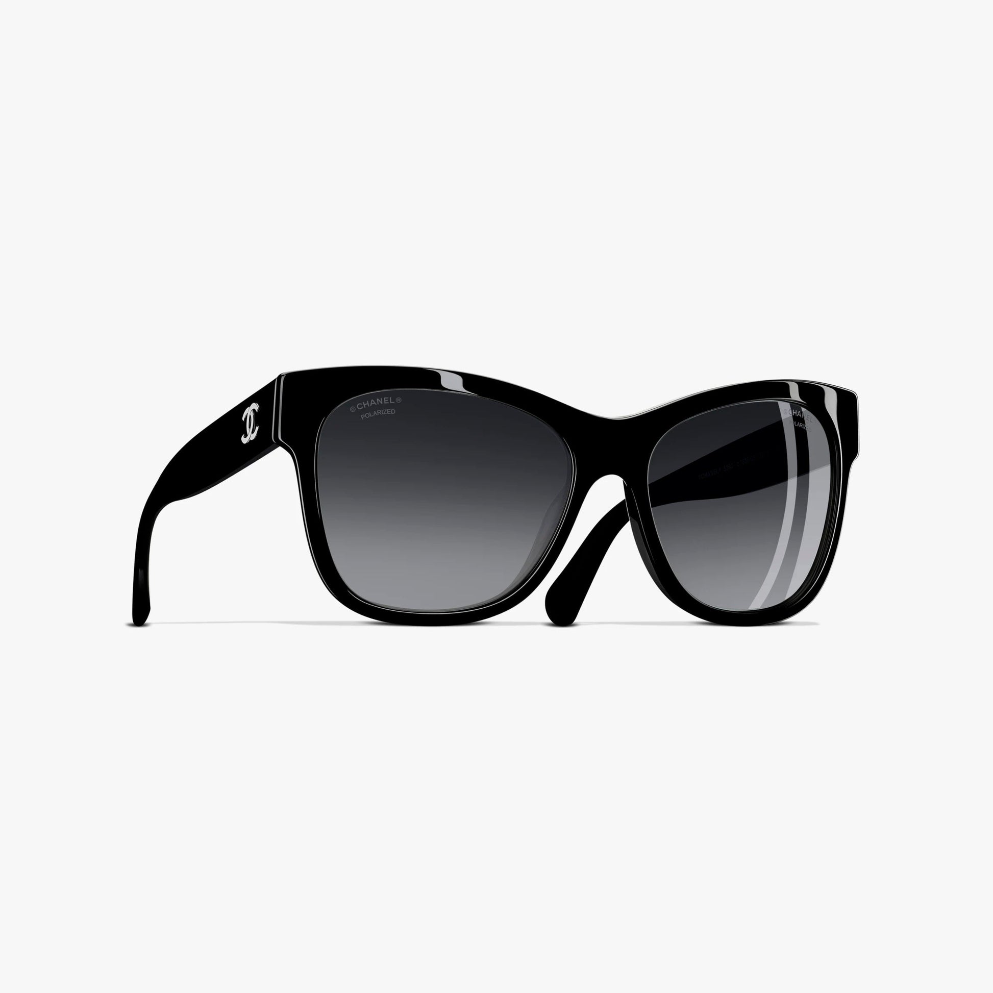 Chanel Square Polarized Sunglasses Bag