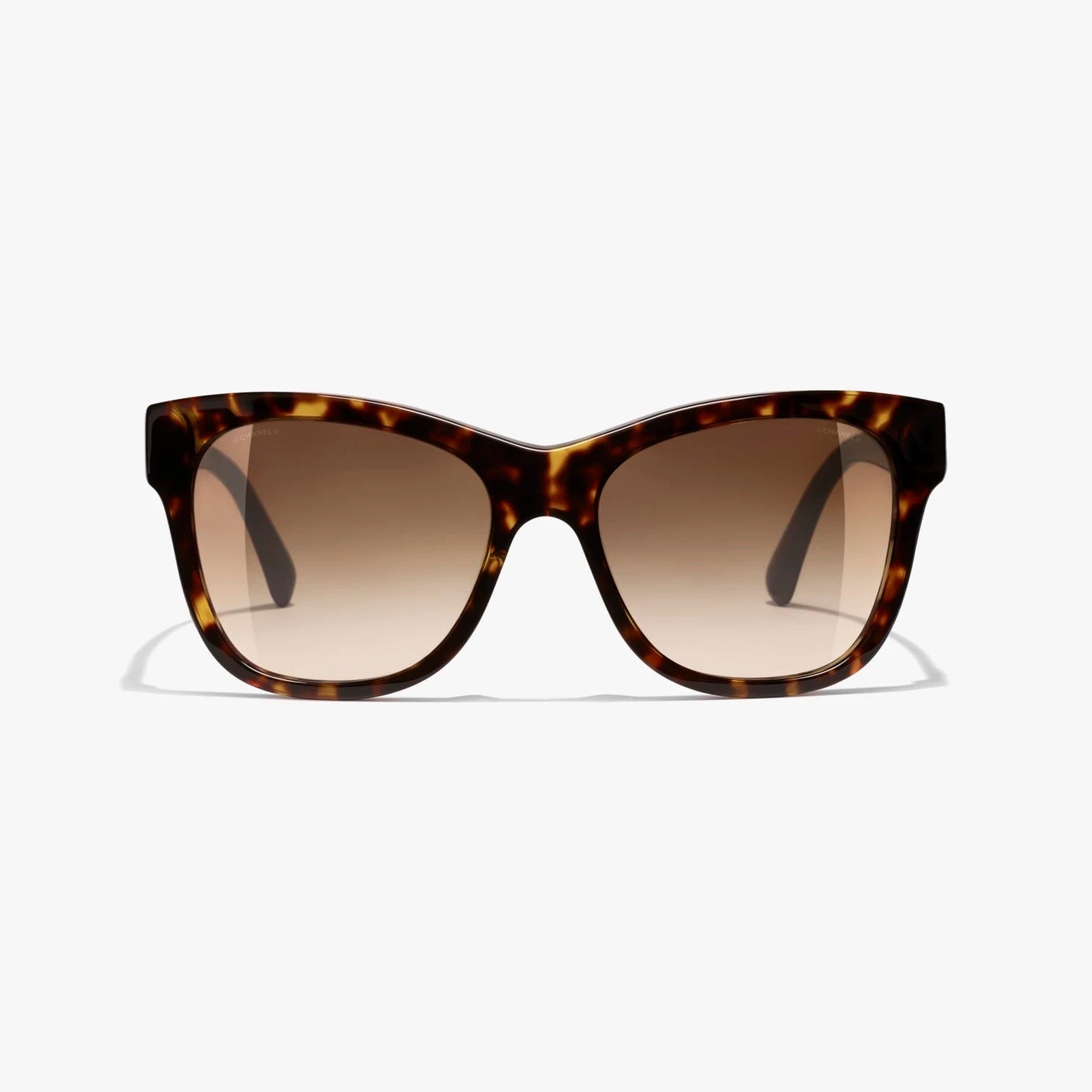 Chanel Tortoise Acetate Butterfly Sunglasses Bag