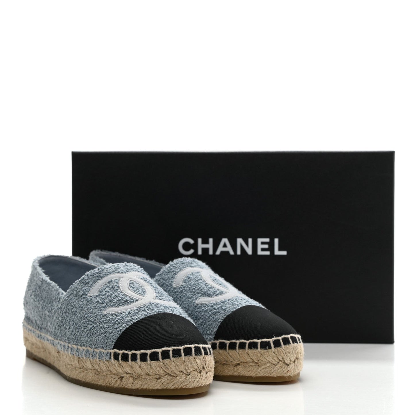 Chanel Terry Grosgrain Cc Espadrilles Bag