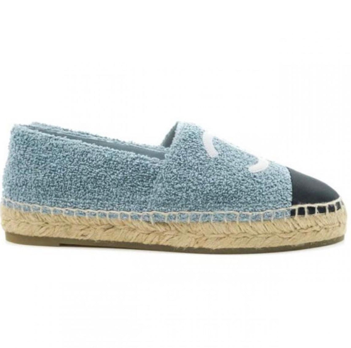 Chanel Terry Grosgrain Cc Espadrilles Bag