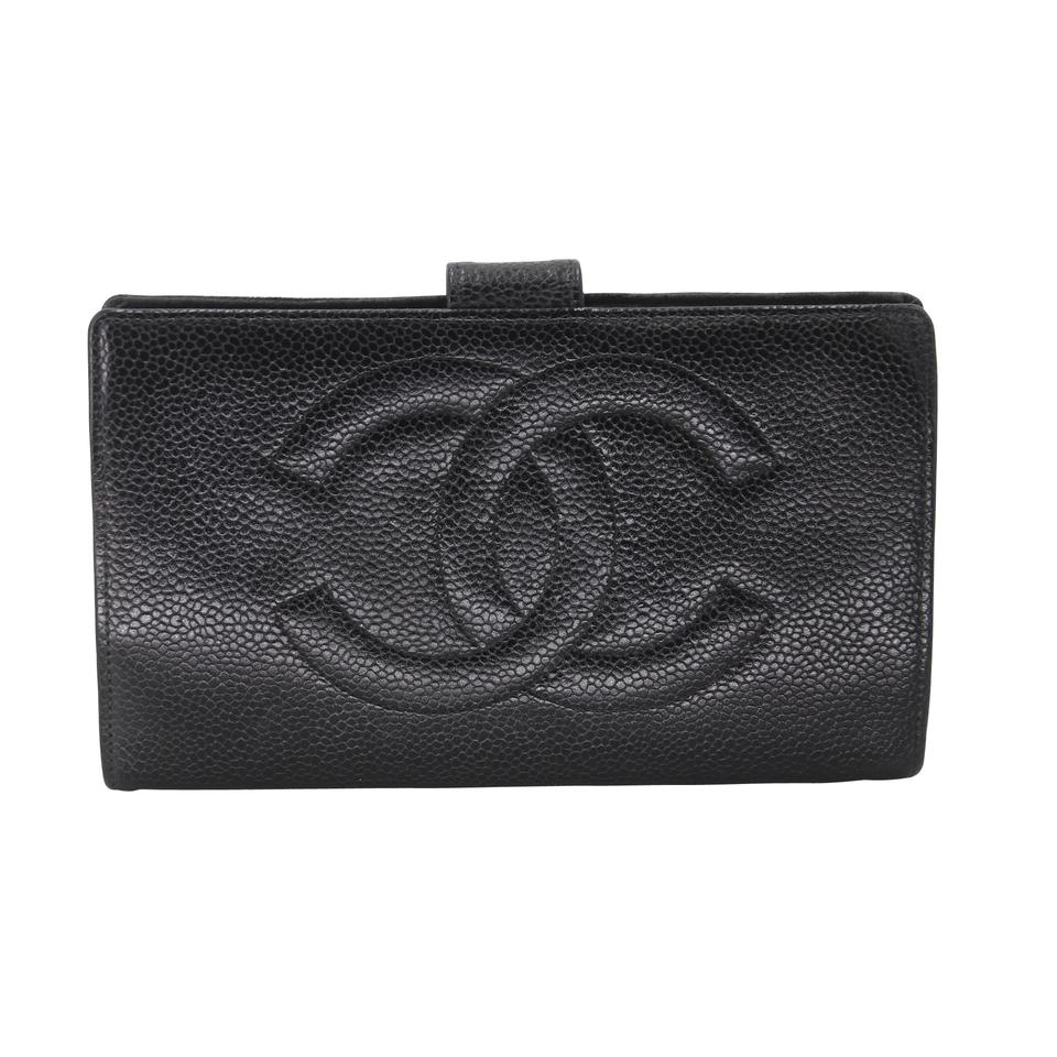 Chanel Timeless CC French Wallet Caviar