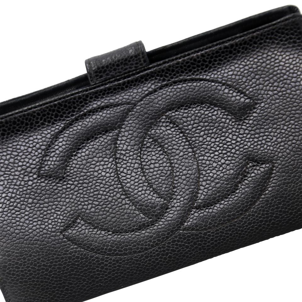 Chanel Timeless CC French Wallet Caviar