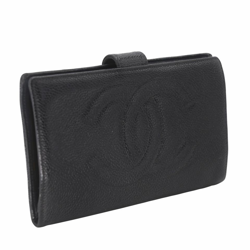 Chanel Timeless CC French Wallet Caviar