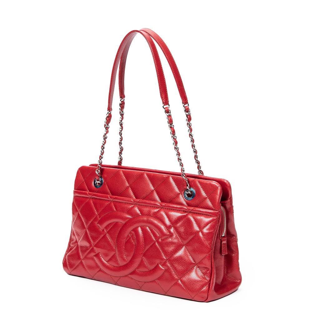 Chanel CAVIAR CC TIMELESS SHOPPING -HS Leather Tote Bag