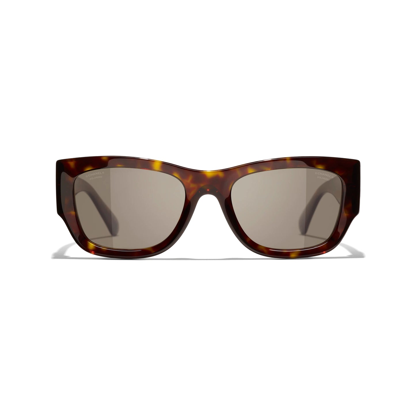 Chanel Tortoise Rectangle Sunglasses Bag