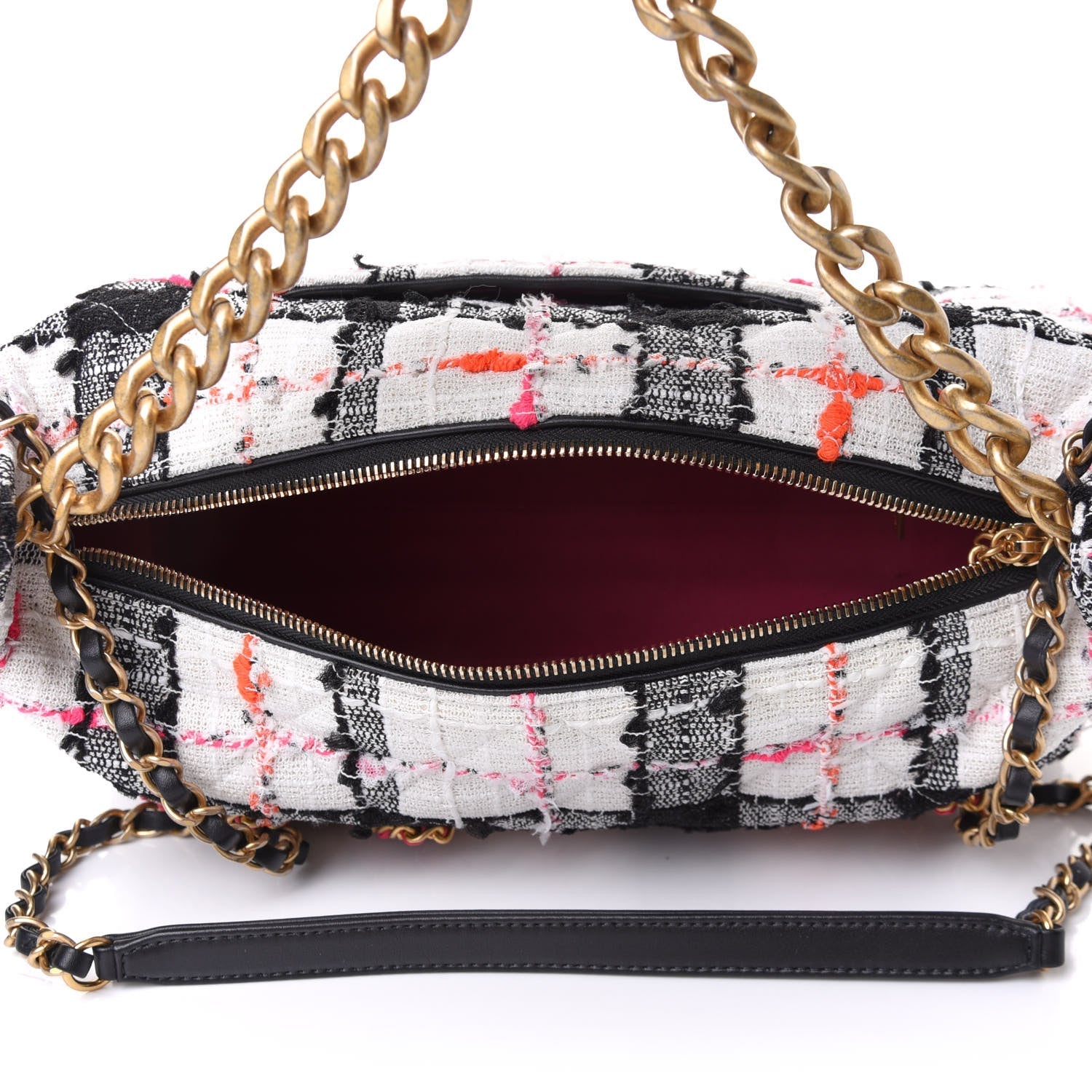 Chanel TWEED 20S HOBO Shoulder Bag