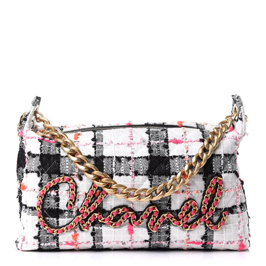 Chanel TWEED 20S HOBO Shoulder Bag