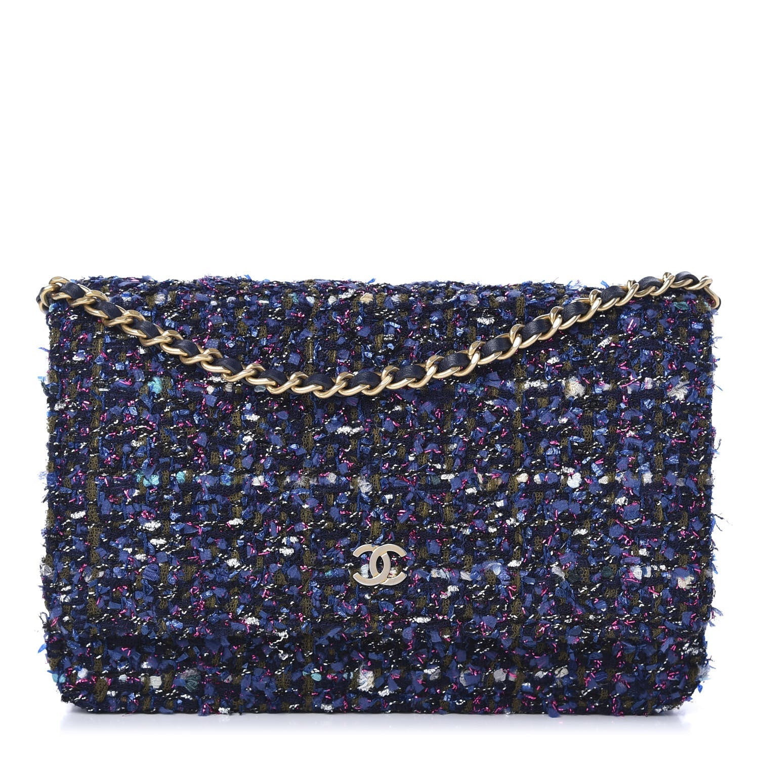 Chanel TWEED CHARMS ON Key Chain