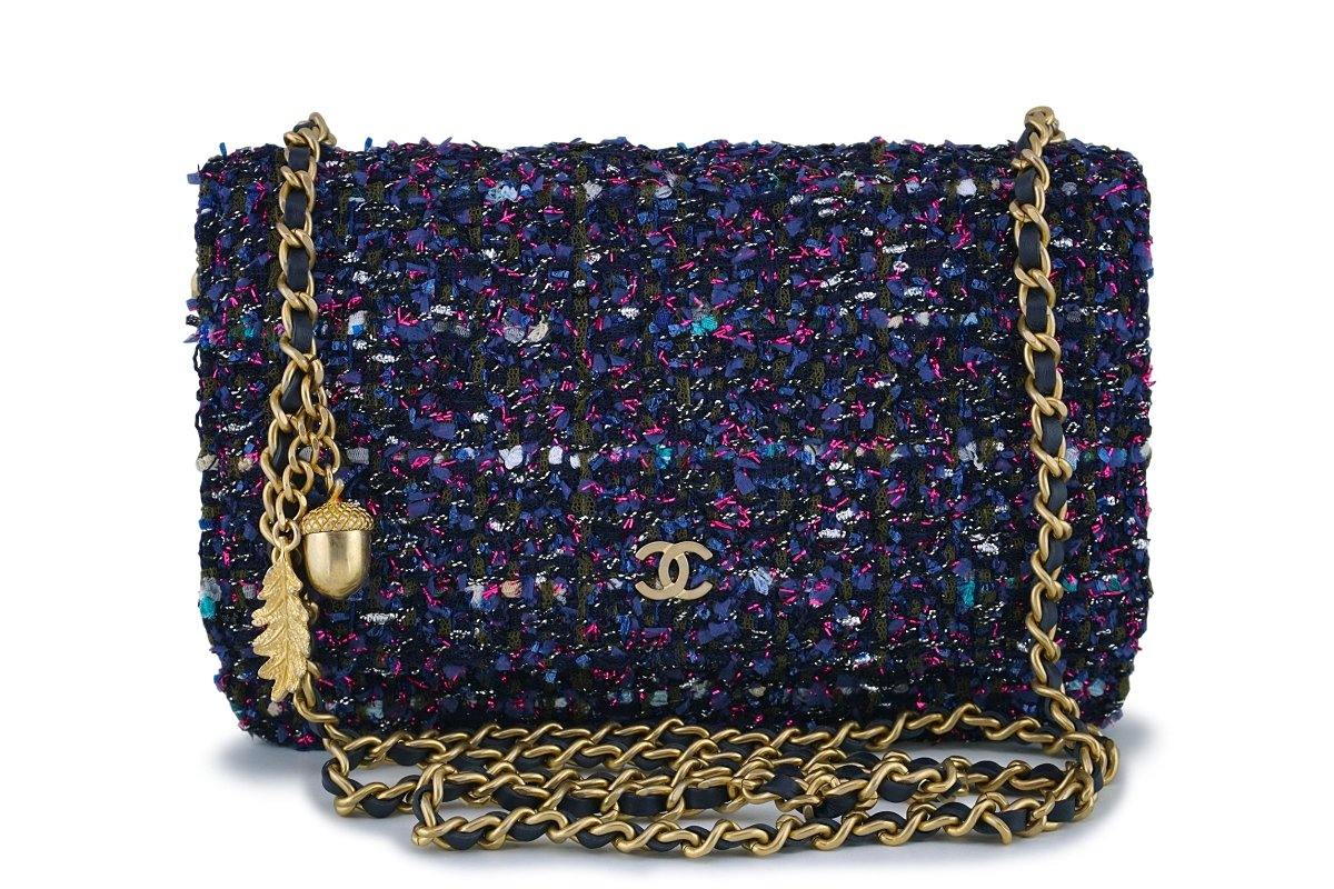 Chanel TWEED CHARMS ON Key Chain