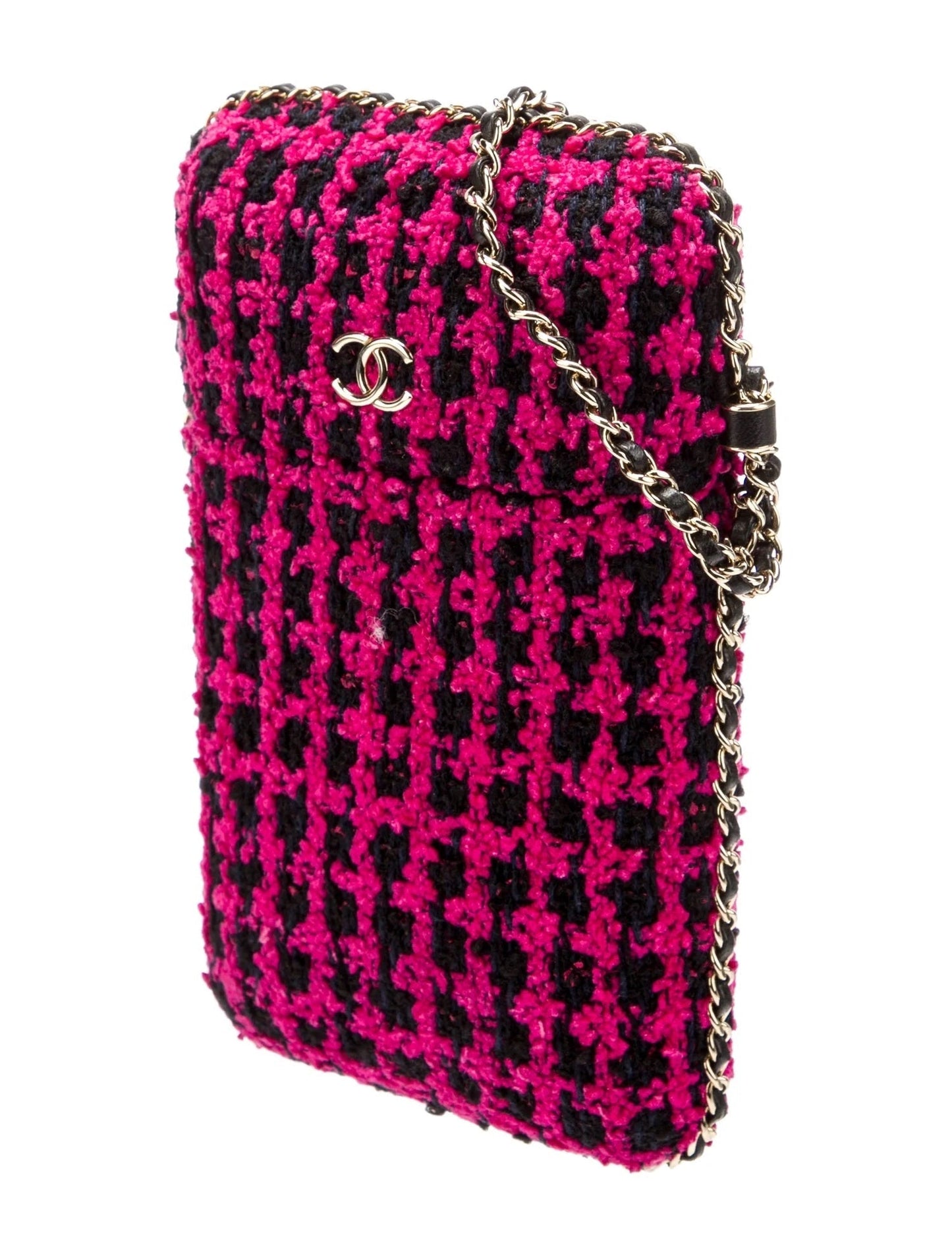 Chanel CC TWEED PHONE Handbag