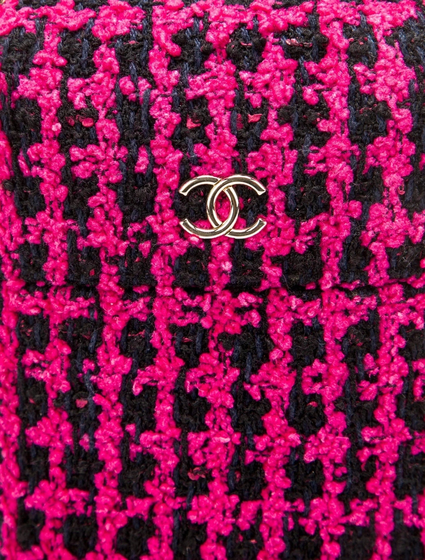 Chanel CC TWEED PHONE Handbag