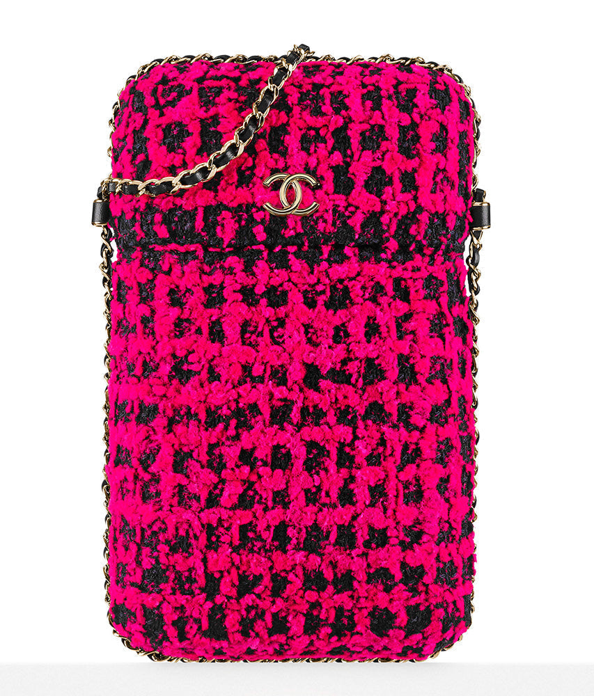 Chanel CC TWEED PHONE Handbag