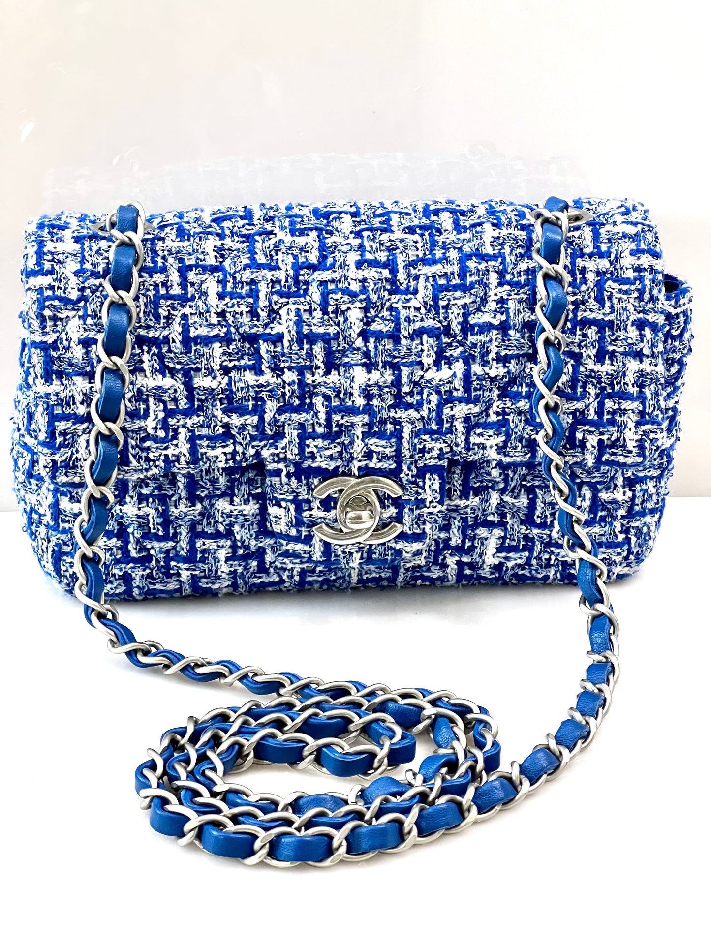 Chanel TWEED QUILTED FLAP Shoulder Bag