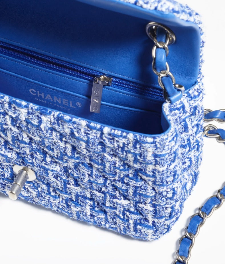Chanel TWEED QUILTED FLAP Shoulder Bag