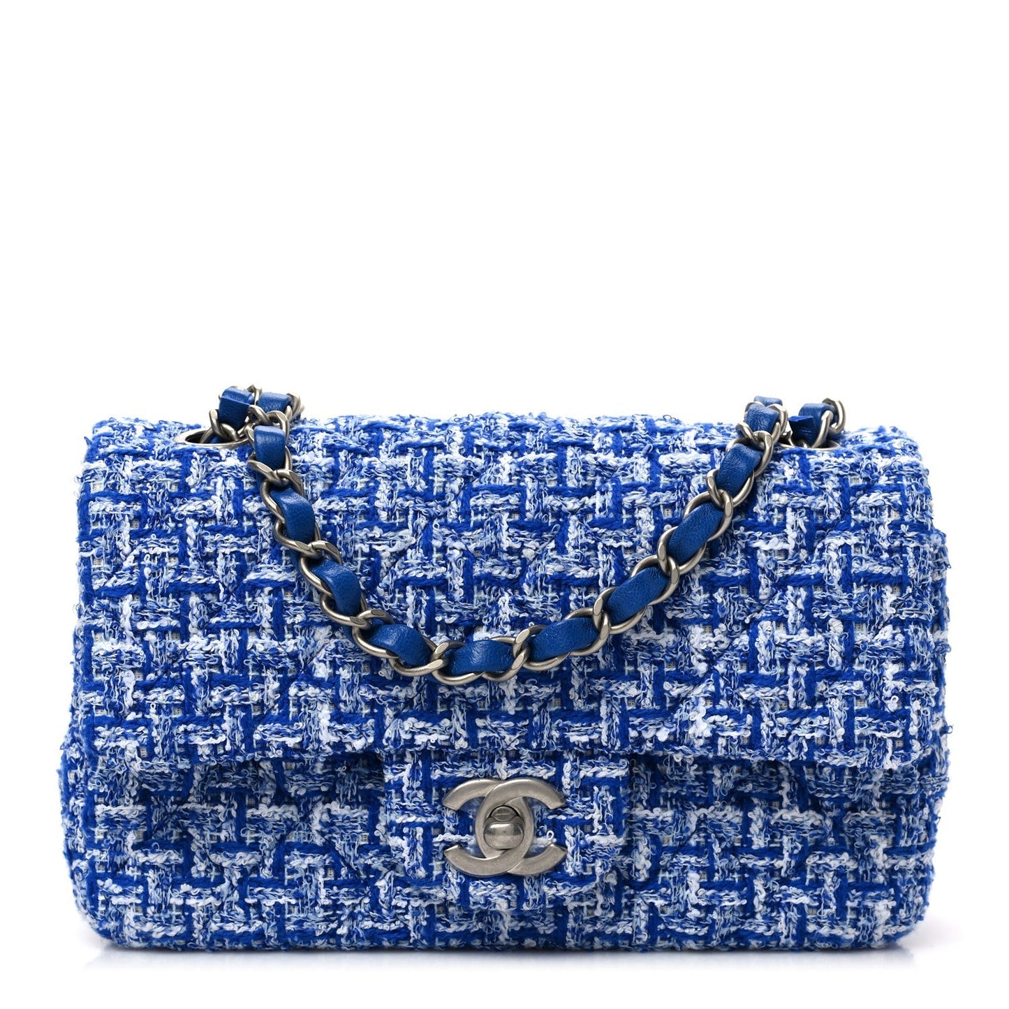 Chanel TWEED QUILTED FLAP Shoulder Bag