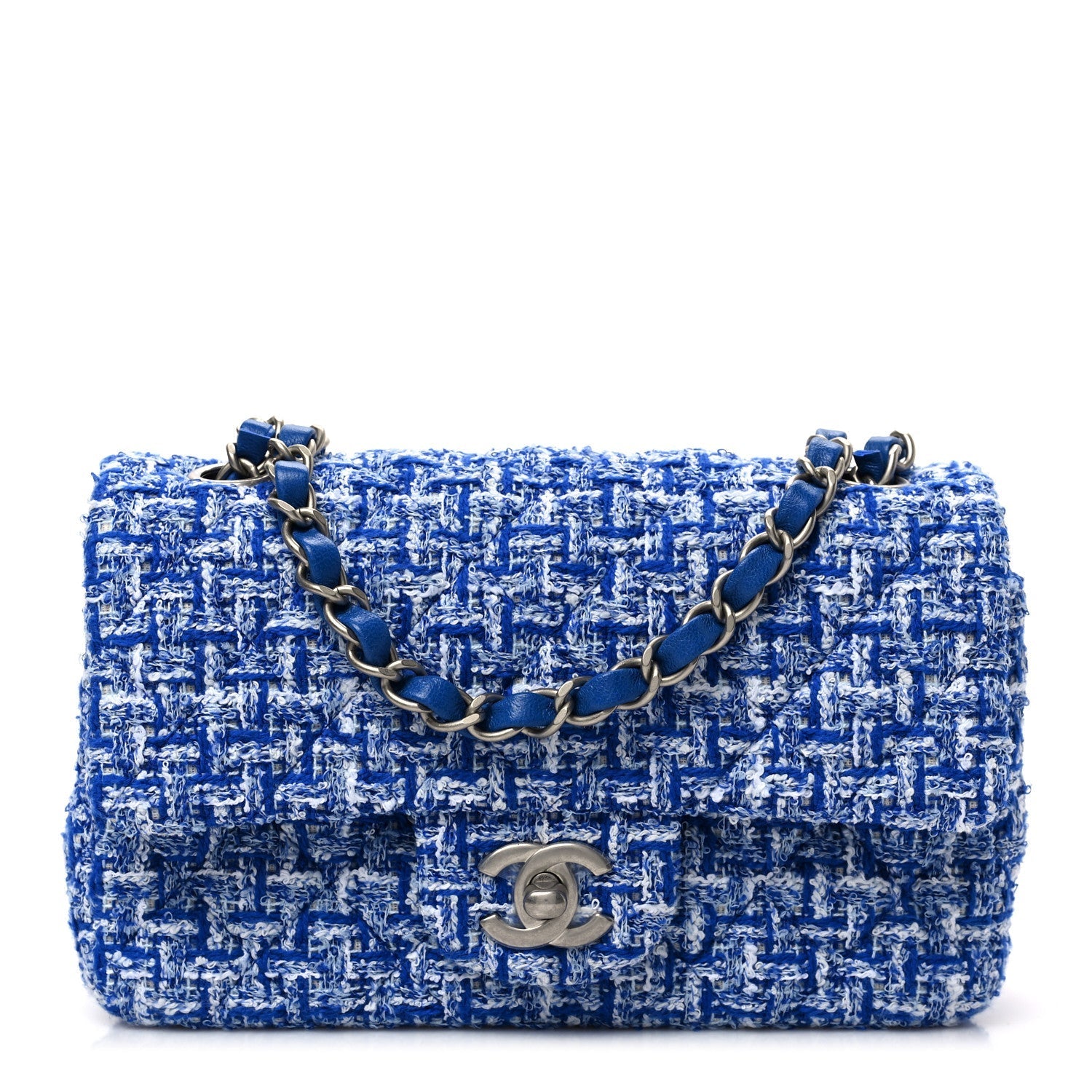 Chanel TWEED QUILTED FLAP Shoulder Bag