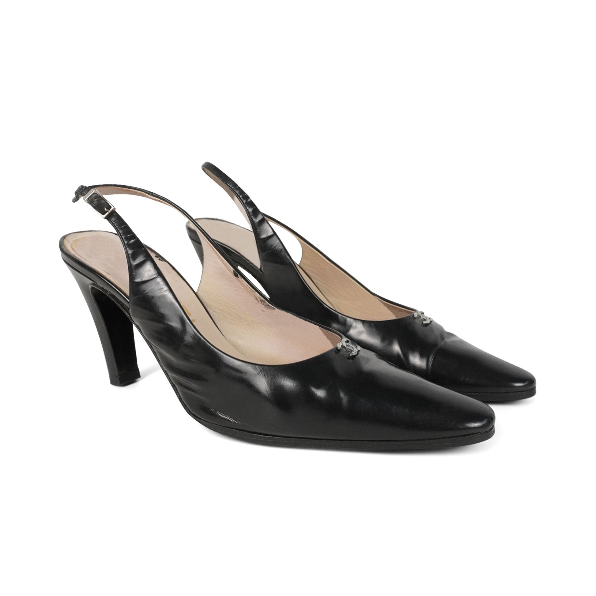 Chanel Slingback Heels Women's