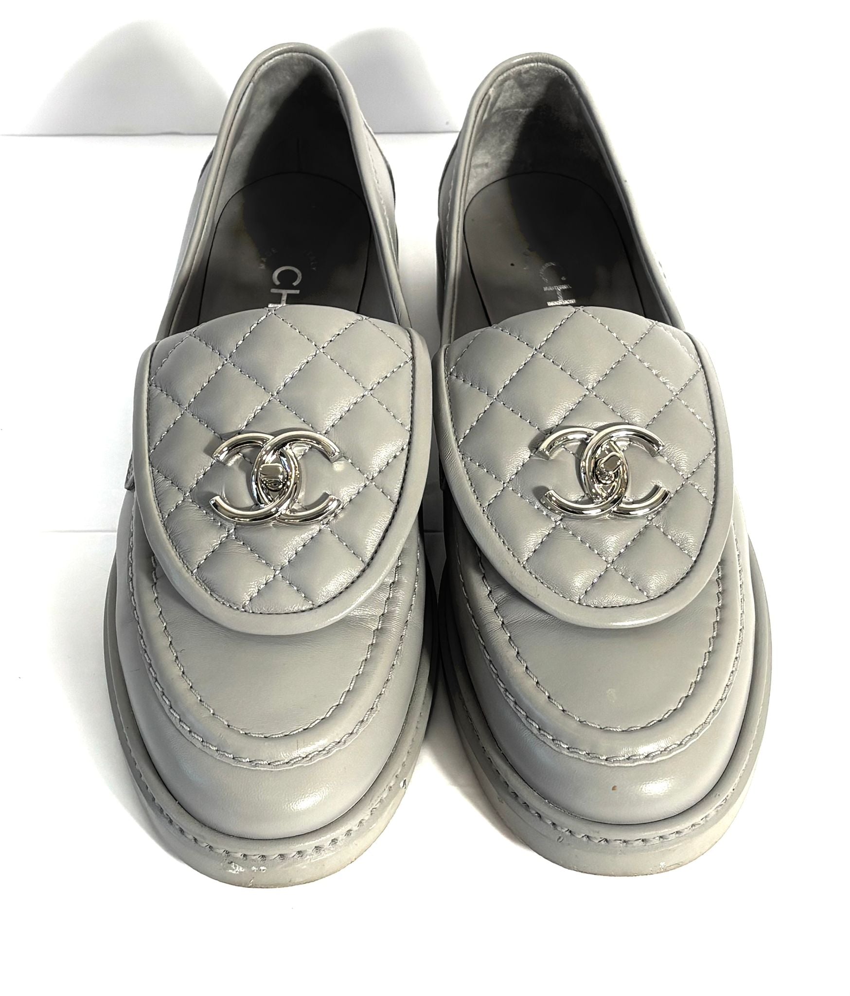 Chanel Interlocking CC Loafers for Women