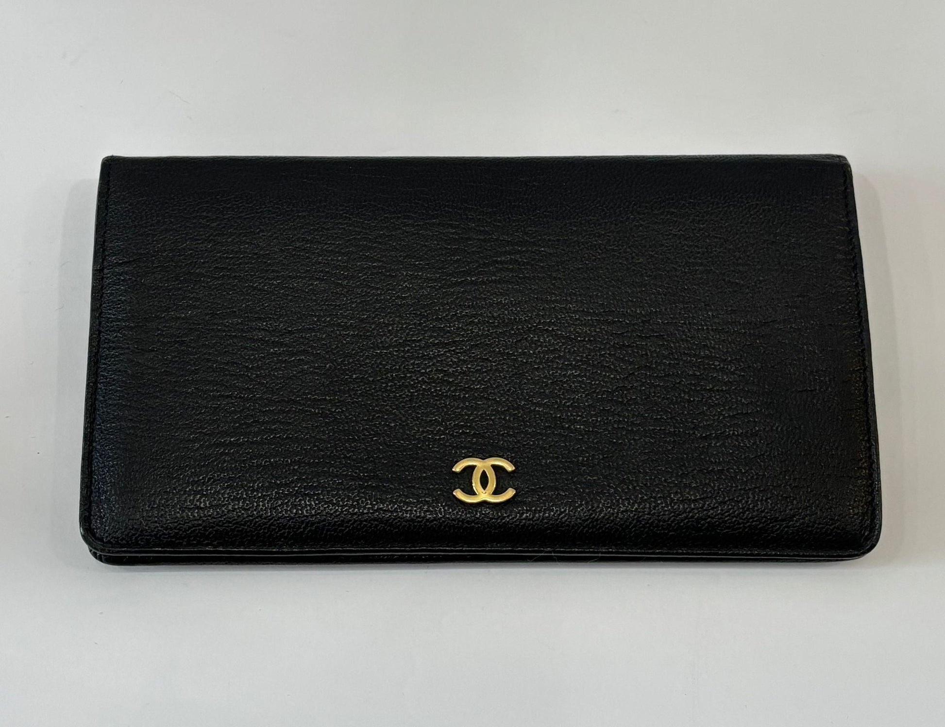 CHANEL SEBURGA LEATHER BIFOLD WALLET