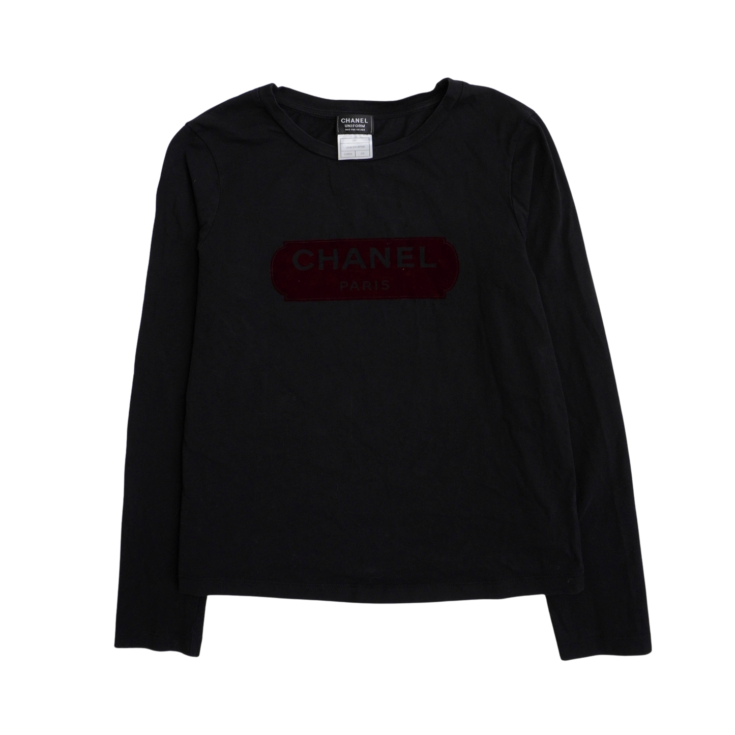 Chanel Uniform Logo Top - Women'S Xs Bag