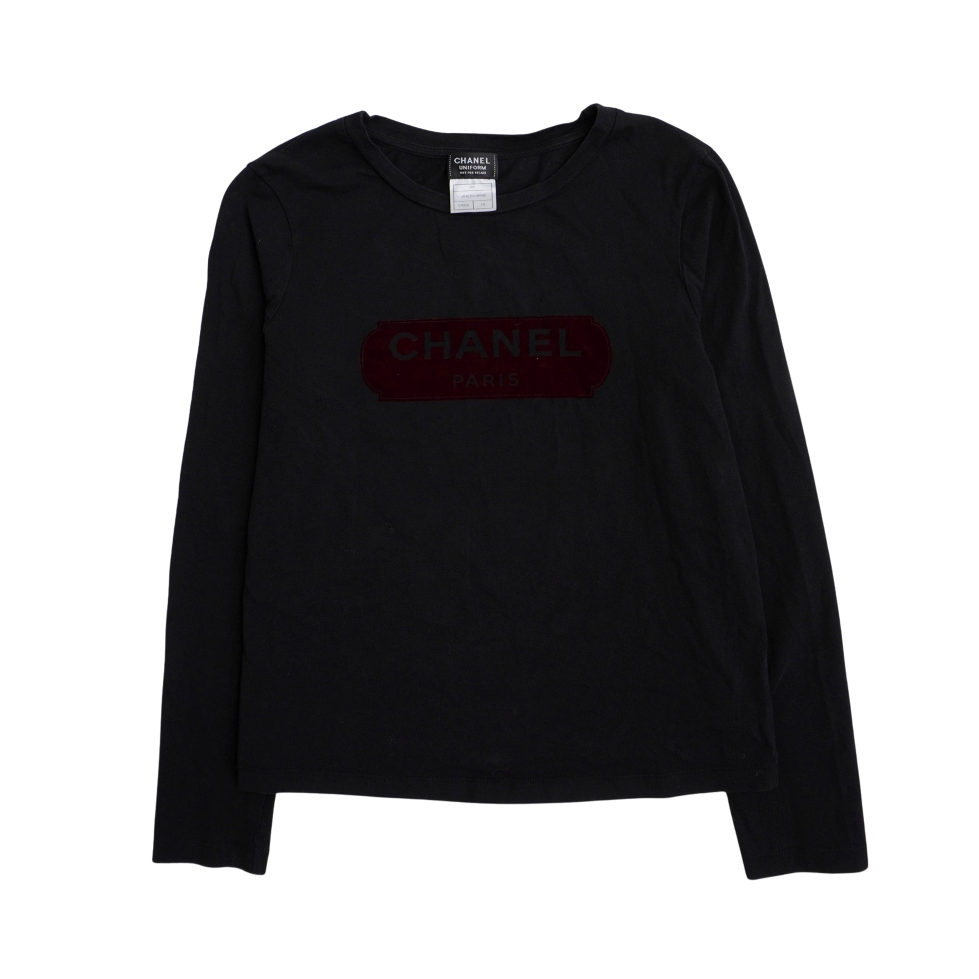 Chanel Uniform Logo Top - Women'S Xs Bag