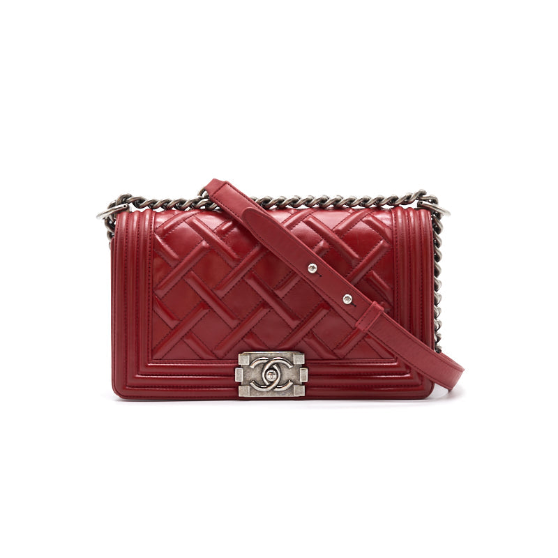 Chanel Leboy Old Medium Lambskin Handbag