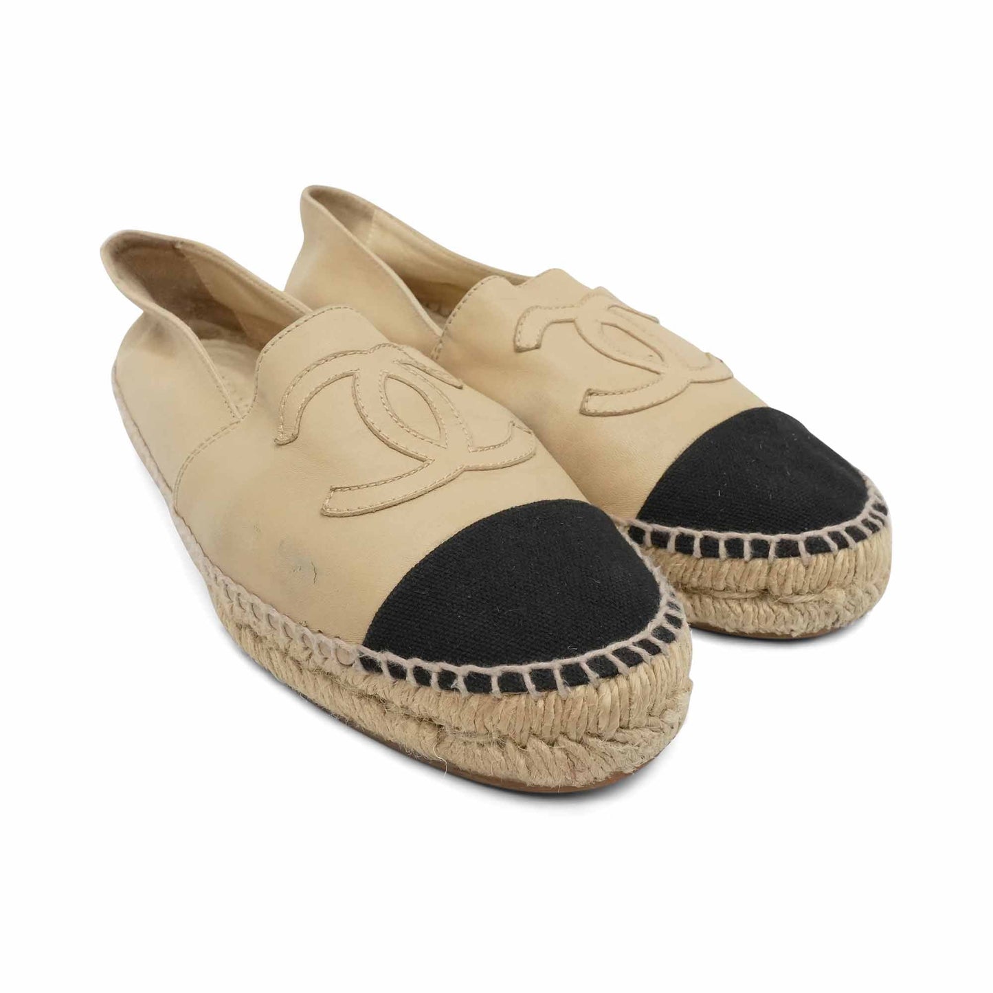 Chanel Leather Espadrilles - Women'S 39 Women Shoes