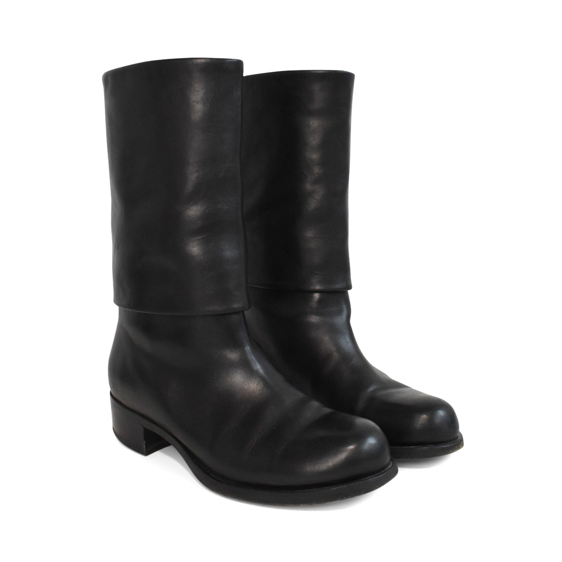 Chanel Calf High Boots Women's