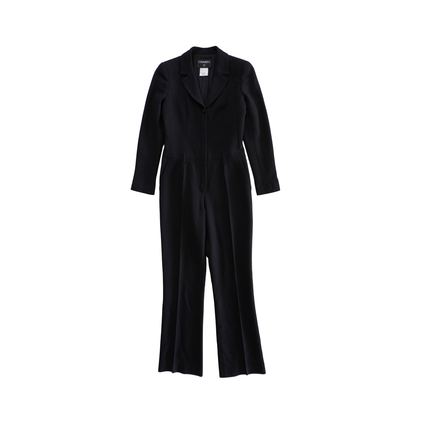 Chanel Wool Jumpsuit - Women'S 38 Bag