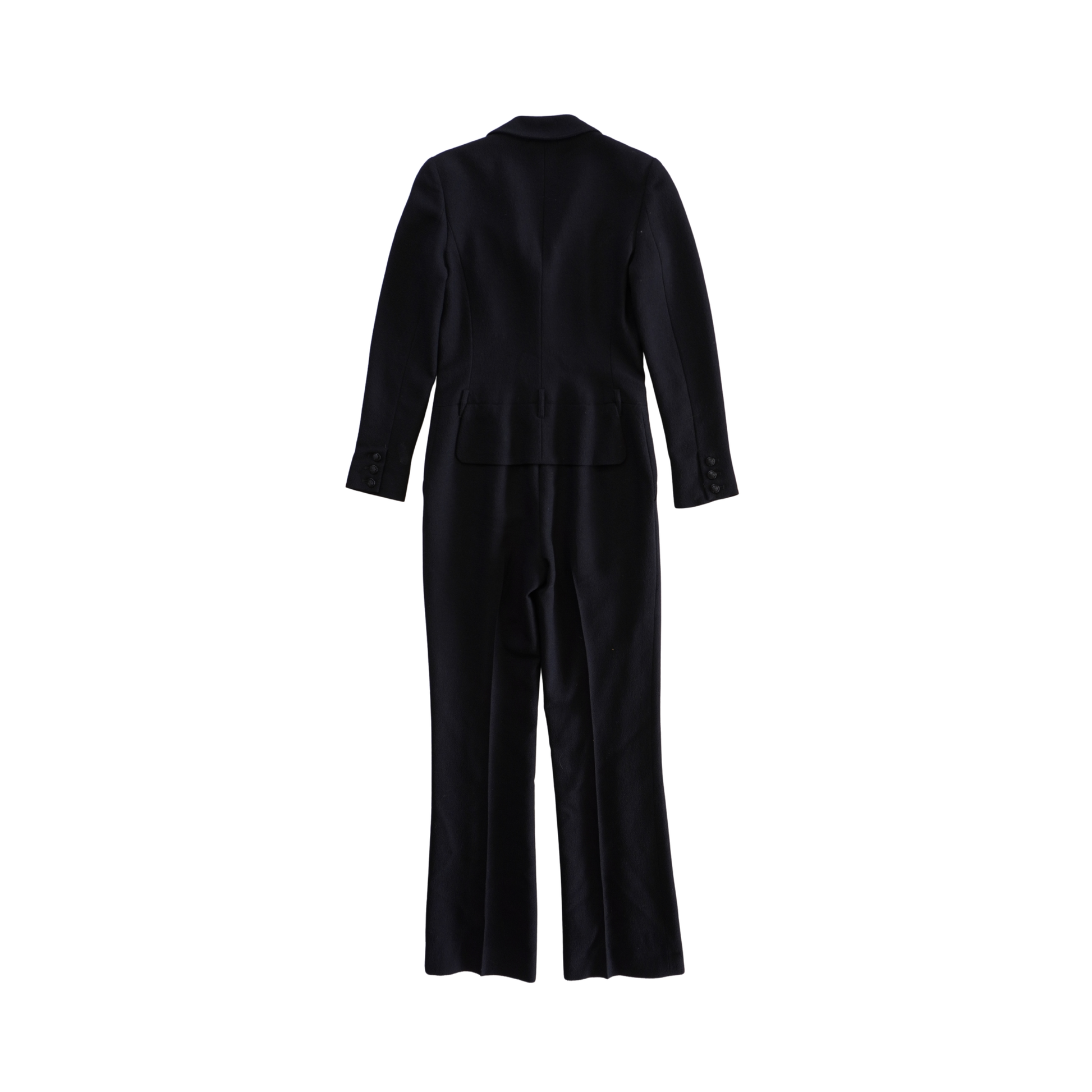 Chanel Wool Jumpsuit - Women'S 38 Bag