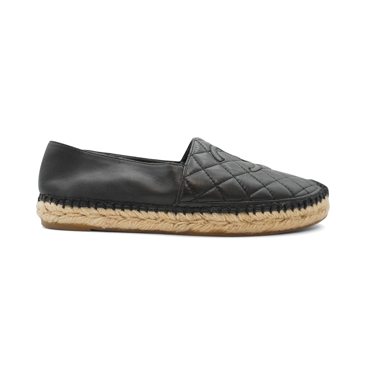 Chanel 'cc Quilted' Espadrille Women's 40 Women Shoes