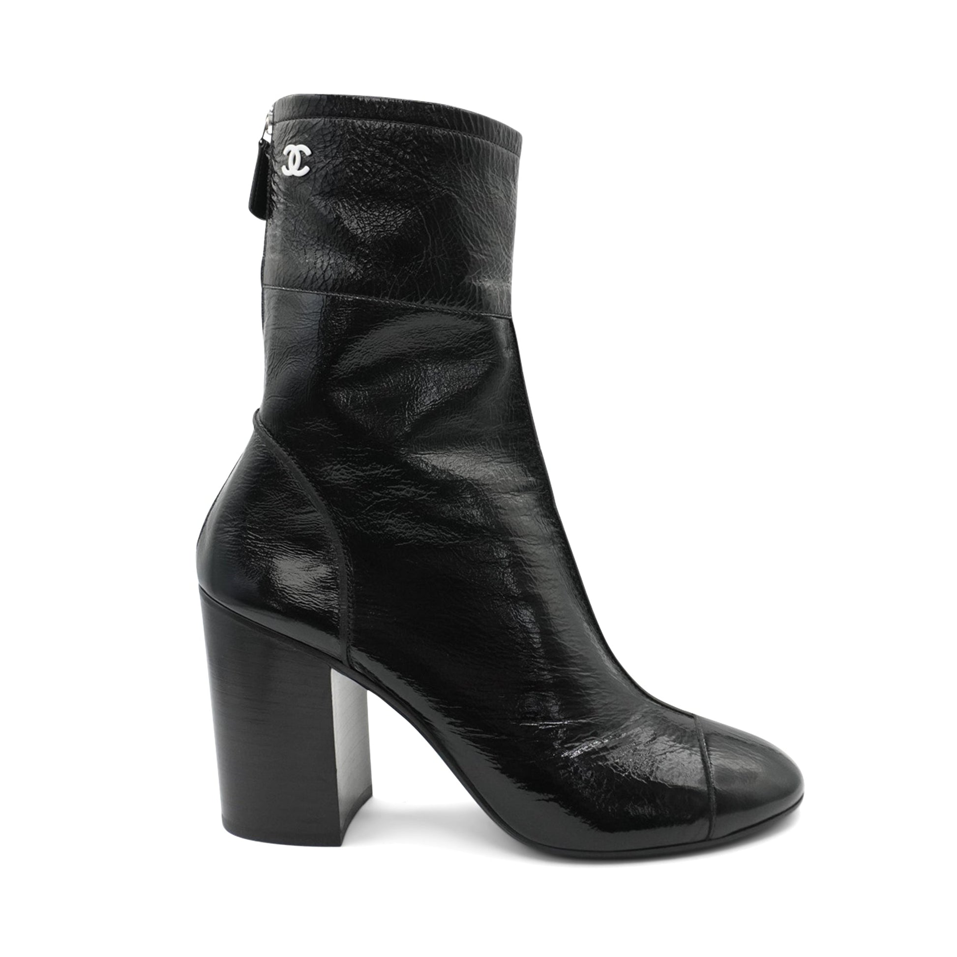 Chanel Ankle Boots Women's 39