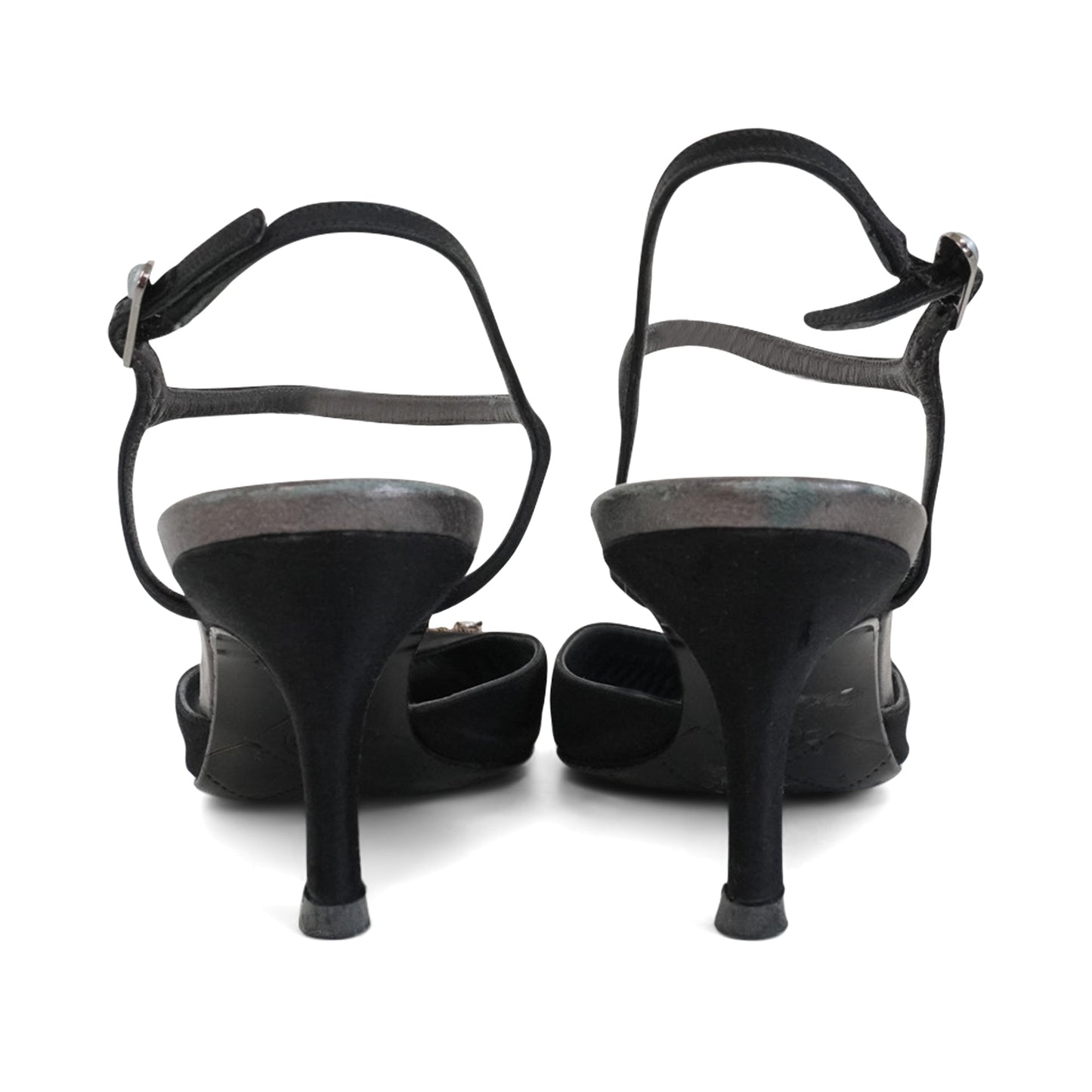 Chanel   Satin Heels - Women's 39