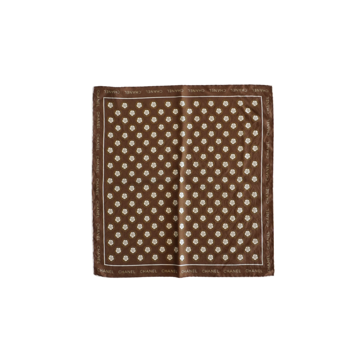 Chanel Camellia Silk Scarf Bag