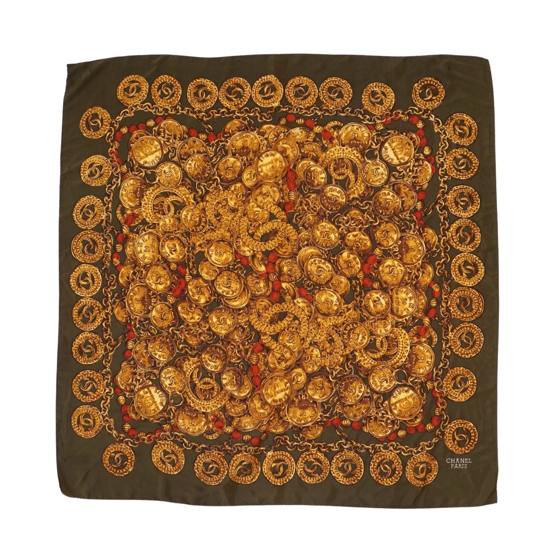 Chanel Medallion Scarf Handbag