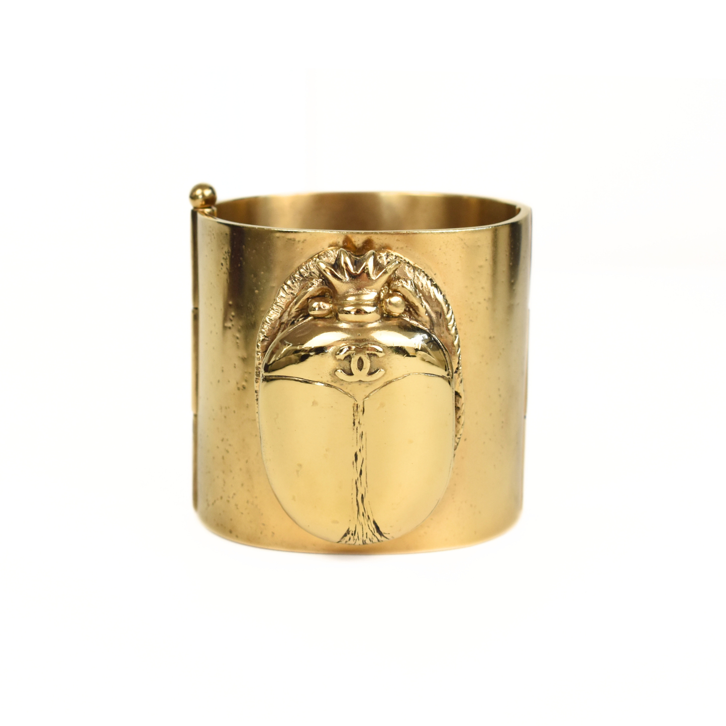 Chanel Scarab Beetle Cuff Jewelry