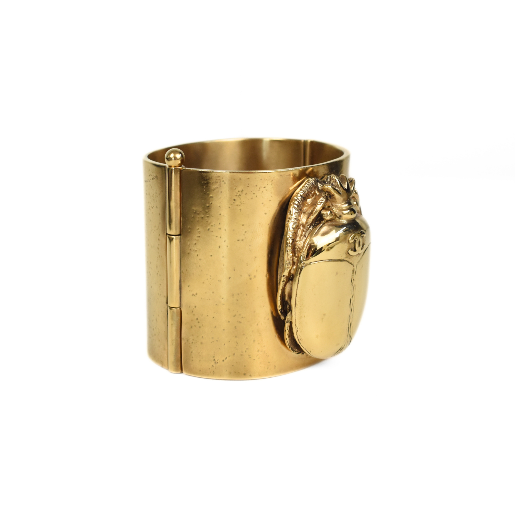 Chanel Scarab Beetle Cuff Jewelry