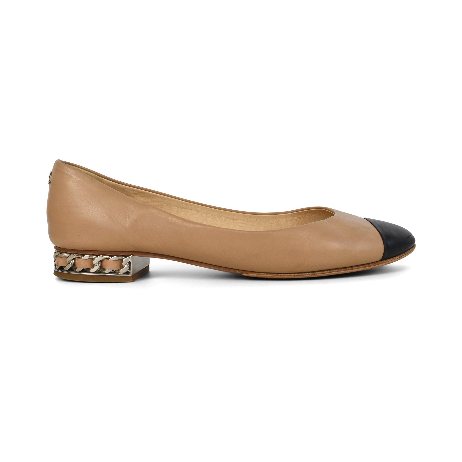 Chanel Ballet Flats - Women'S 38.5 Women Shoes
