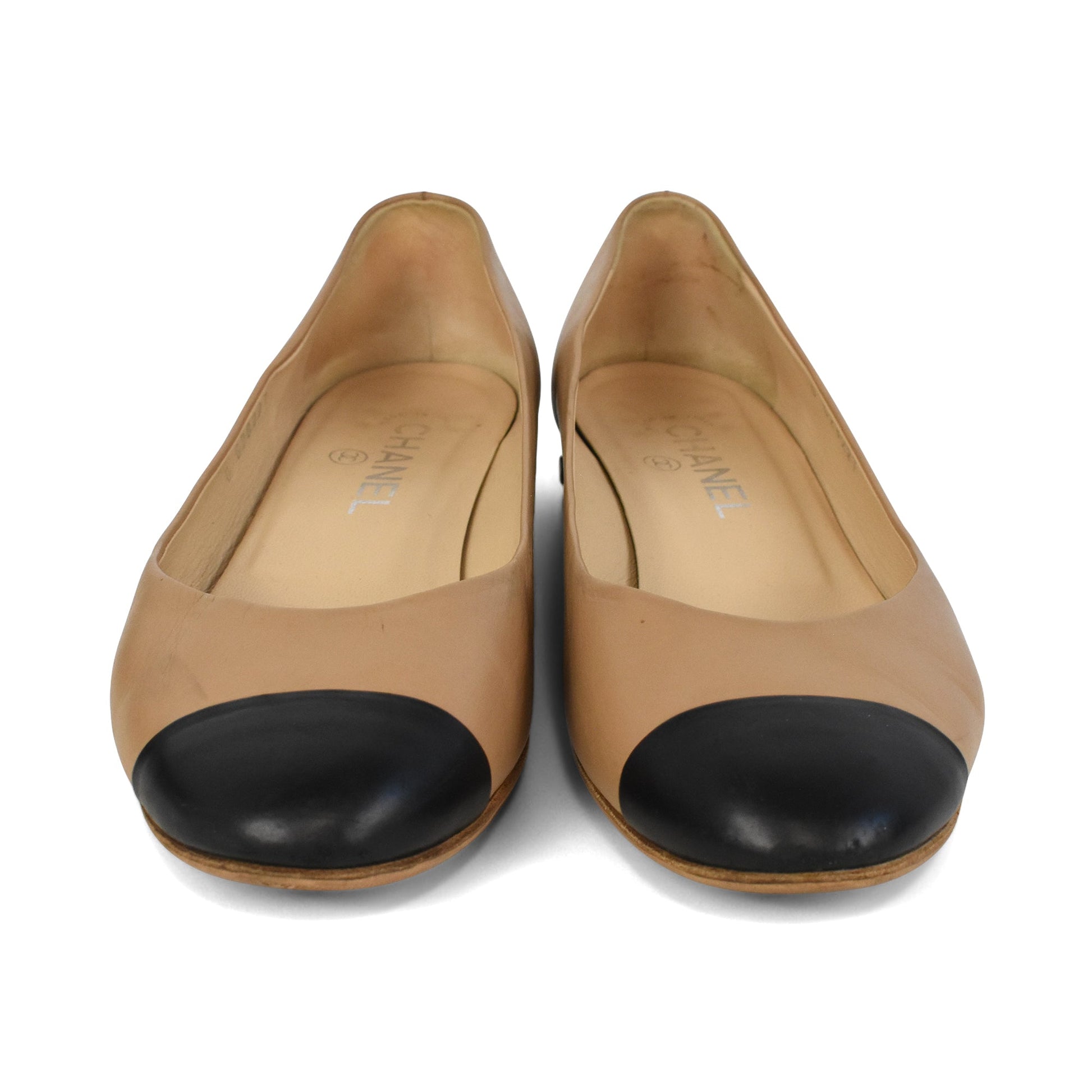Chanel Ballet Flats - Women'S 38.5 Women Shoes