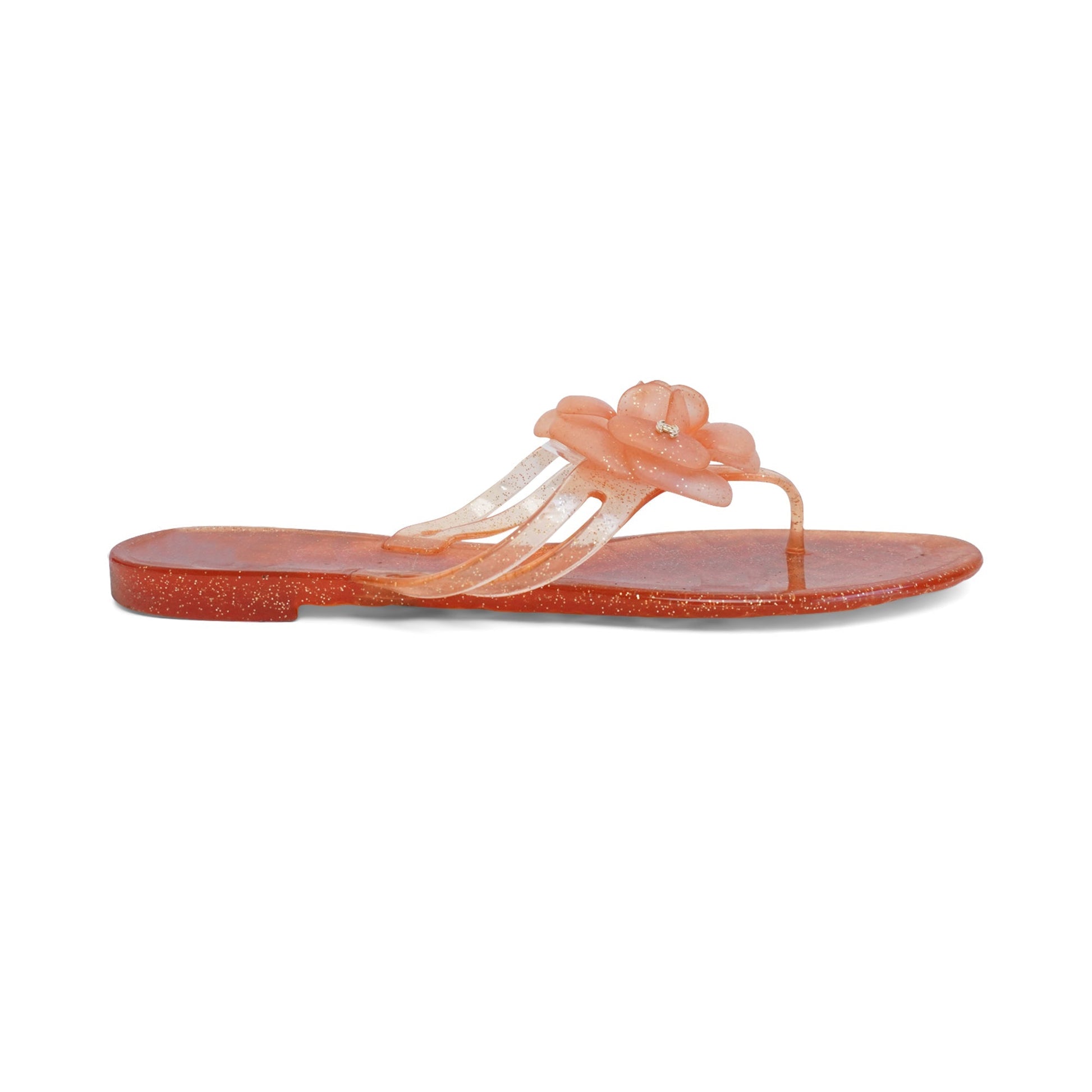 Chanel 'camellia' Jelly Sandals Women's