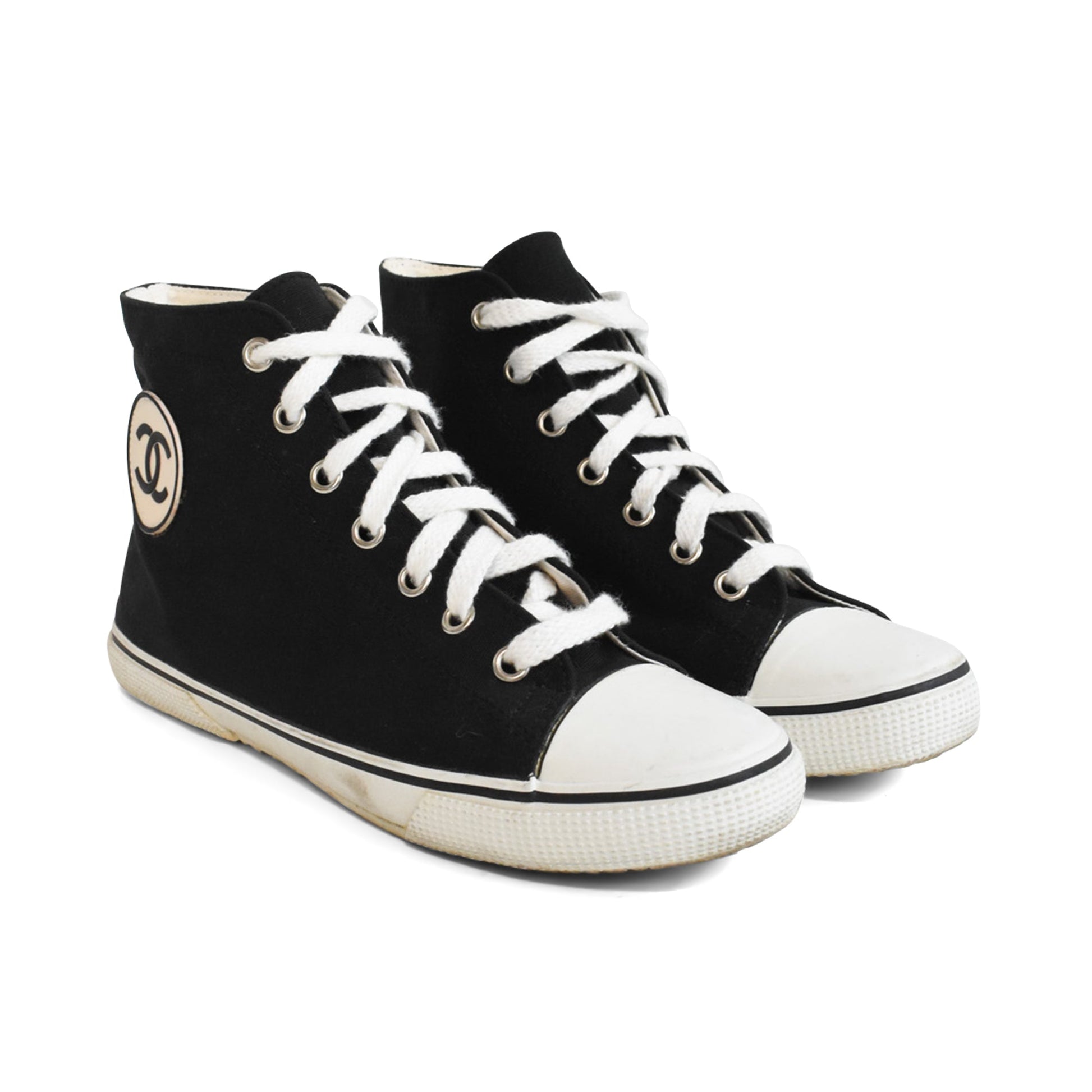 Chanel High Top Sneakers Women's