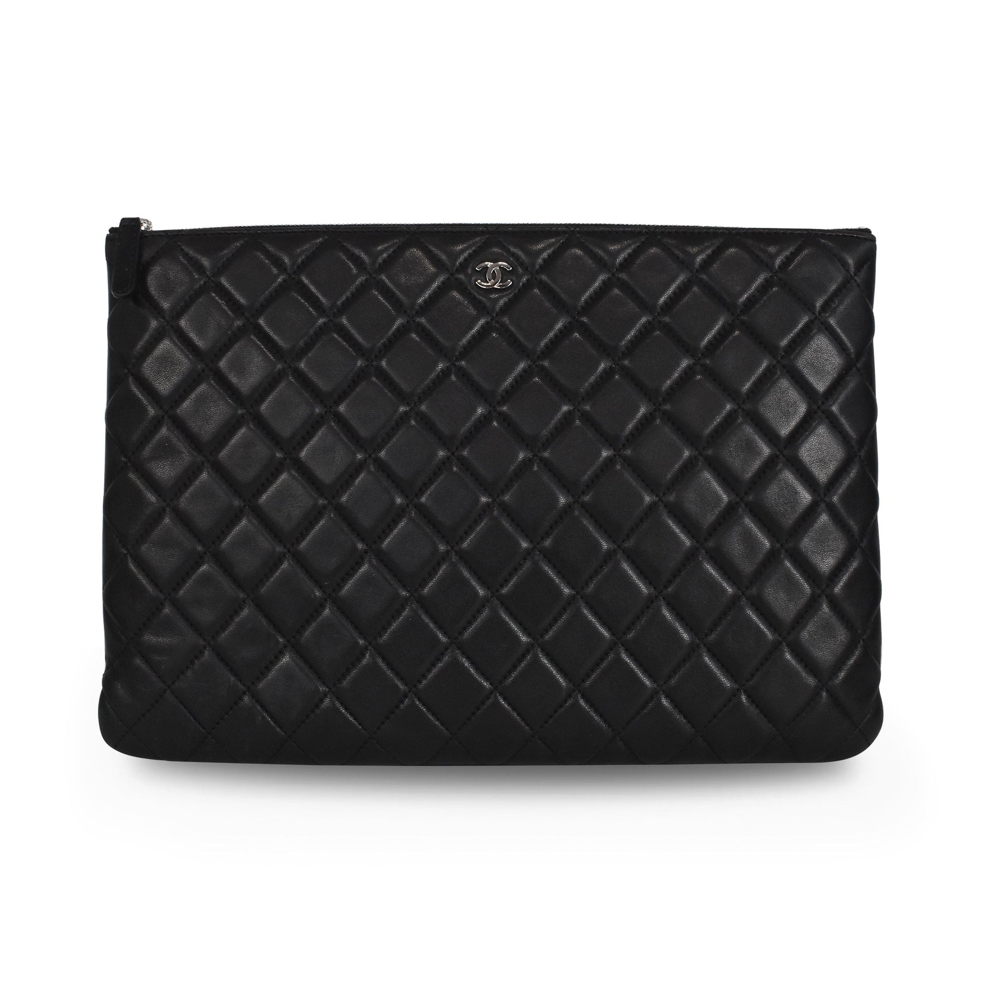 Chanel 'o Case' Zip Pouch Handbag