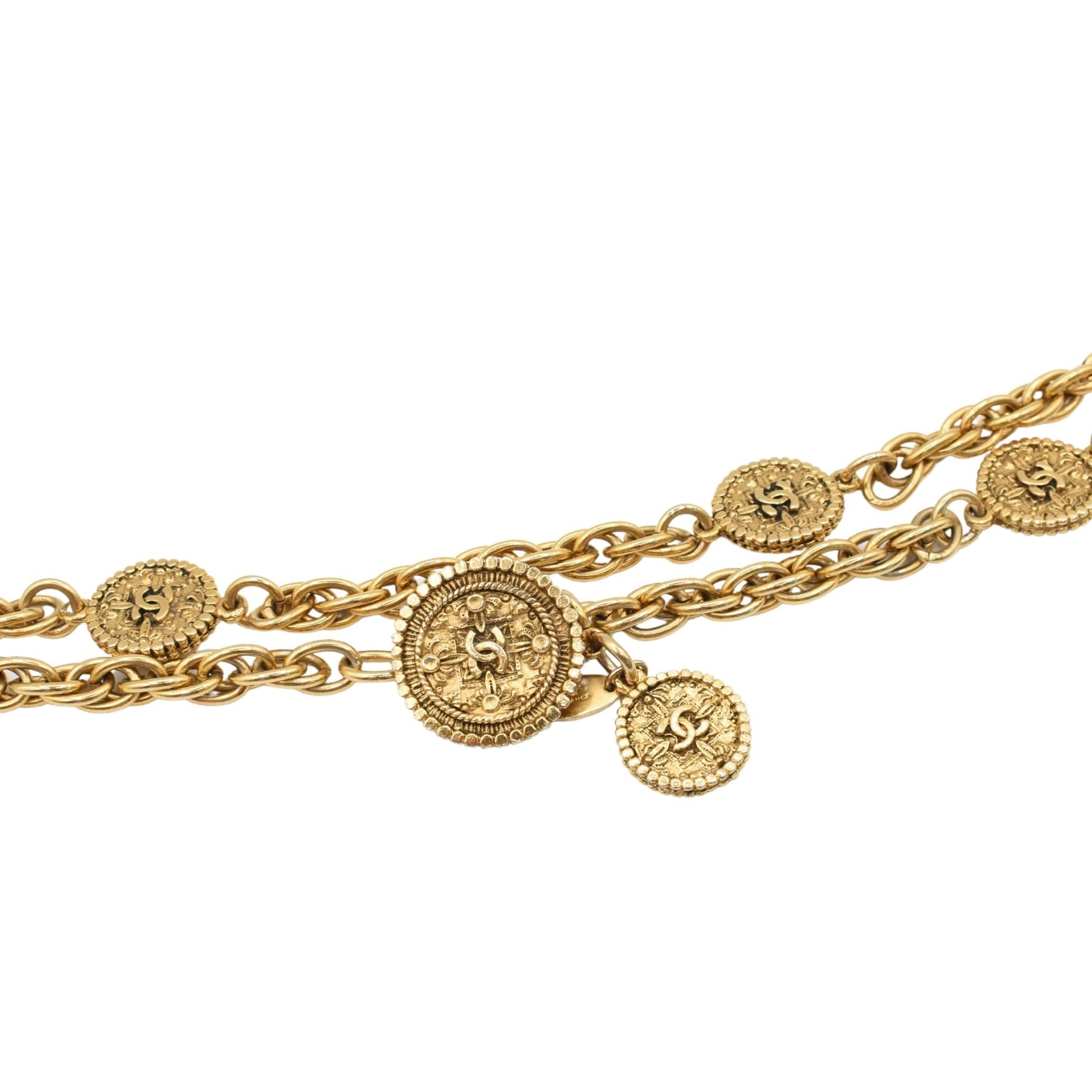 Chanel 'Medallion' Chain Belt Bag