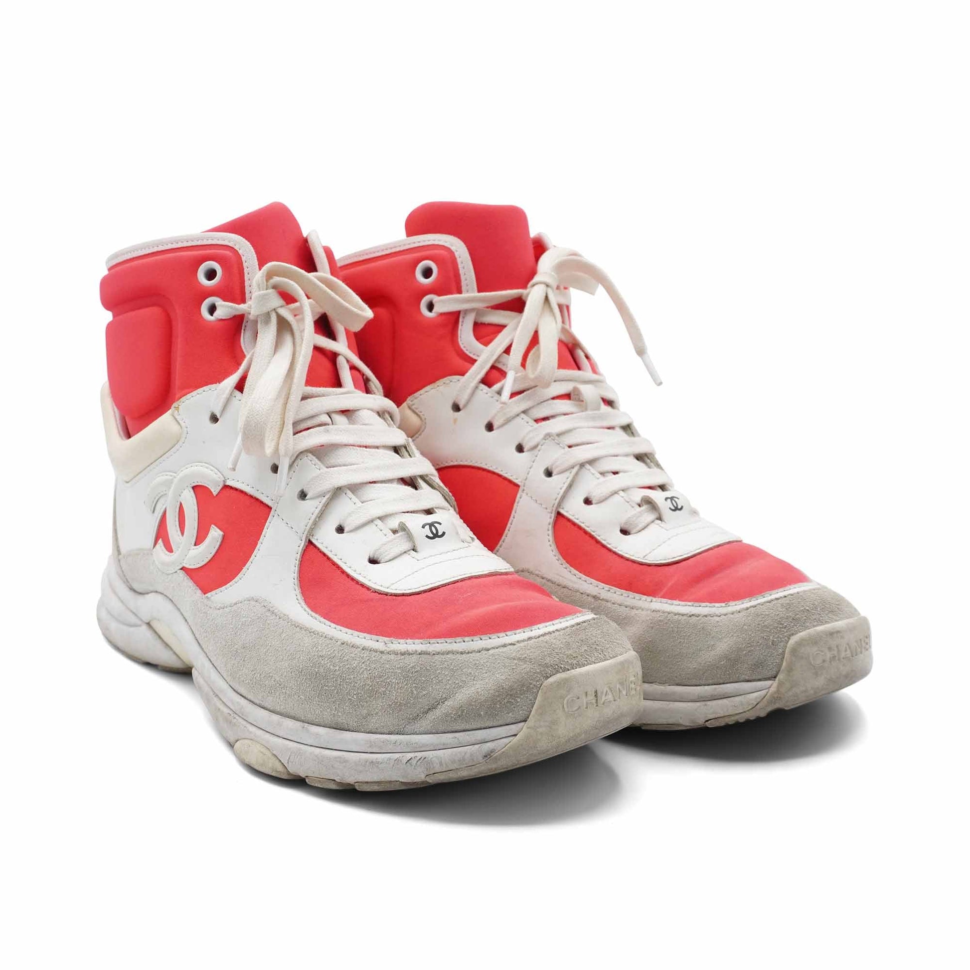 Chanel High Top Sneakers Women's